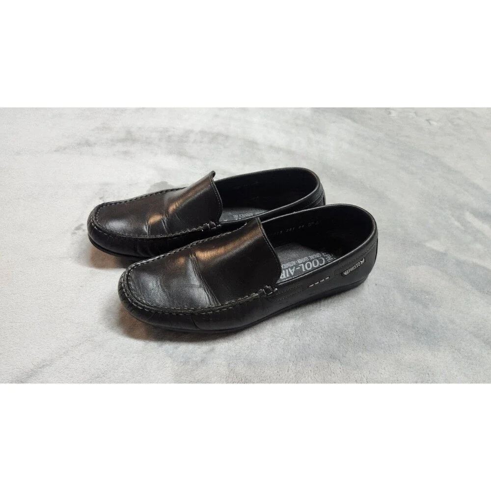 Mephisto Men's Algoras 9.5 Leather‎ Moccasin Comfort Shoes